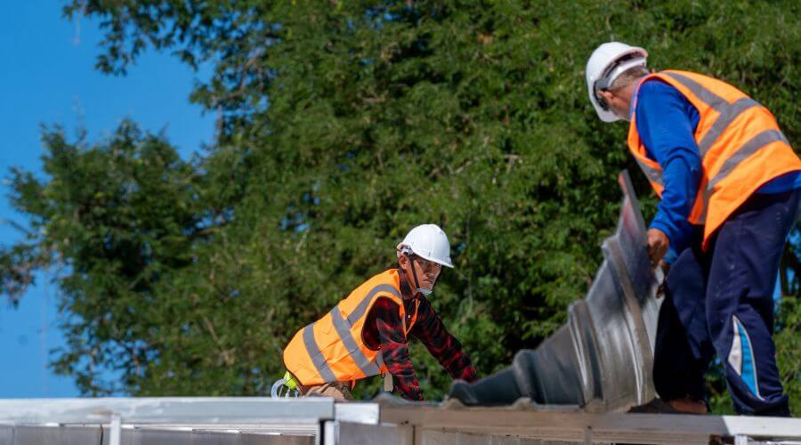 Professional new roof installation services in Brighton, IA